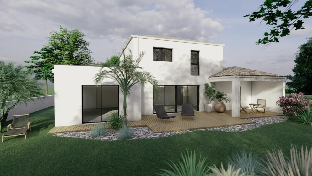 Maison Moderne à Saint-André-des-Eaux - MAISONS DRÉAN