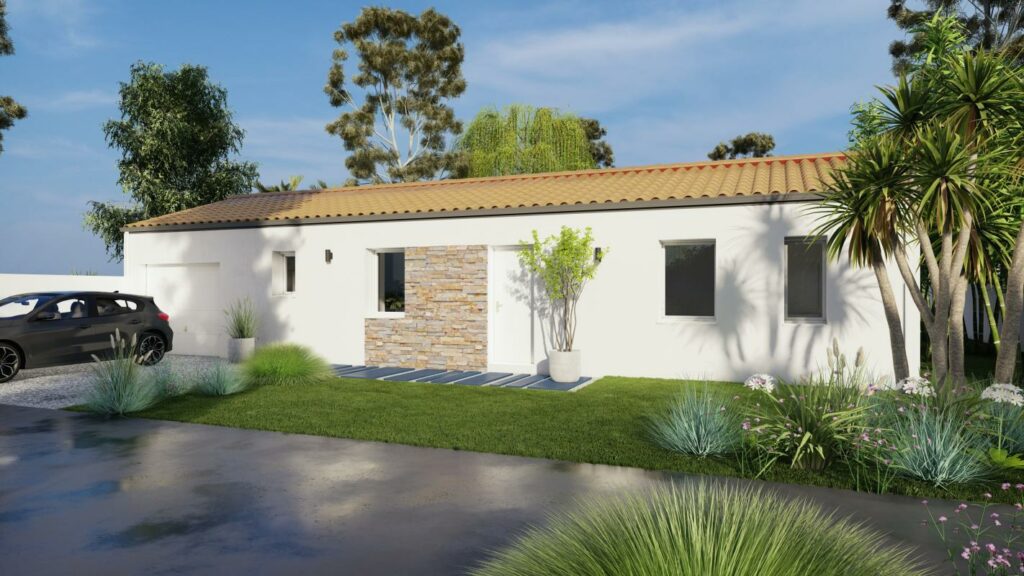 Maison 3 chambres avec garage